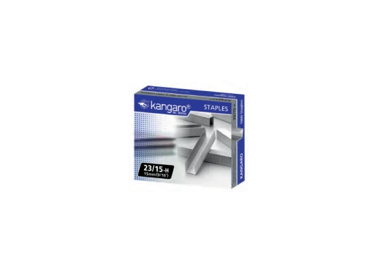 Kangaro Staple Pins 23/15-H Pack of 1000
